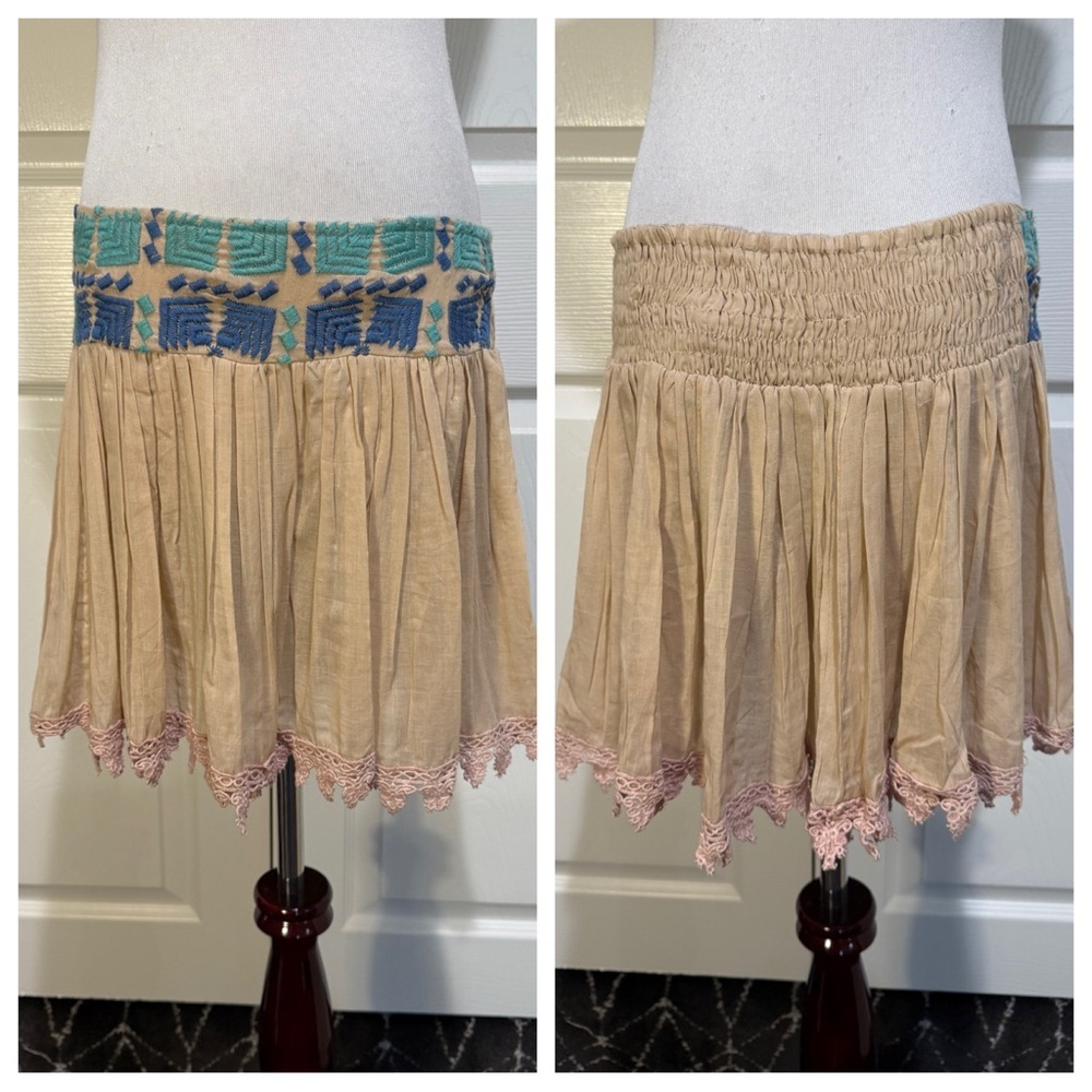 NWT! Raga boho mini skirt